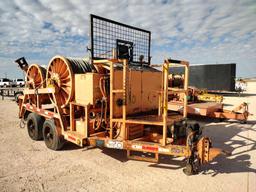 2008 Wagner Smith T-4DP-75 Drum Puller Trailer