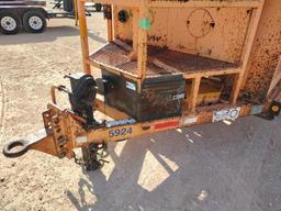 2008 Wagner Smith T-4DP-75 Drum Puller Trailer