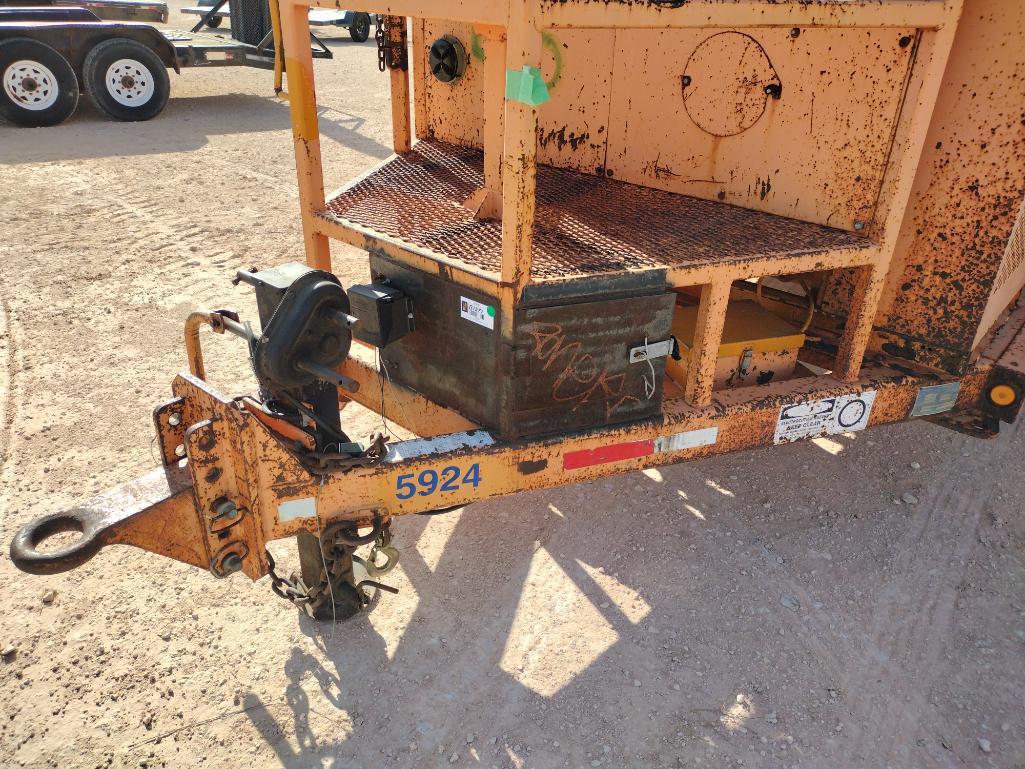 2008 Wagner Smith T-4DP-75 Drum Puller Trailer