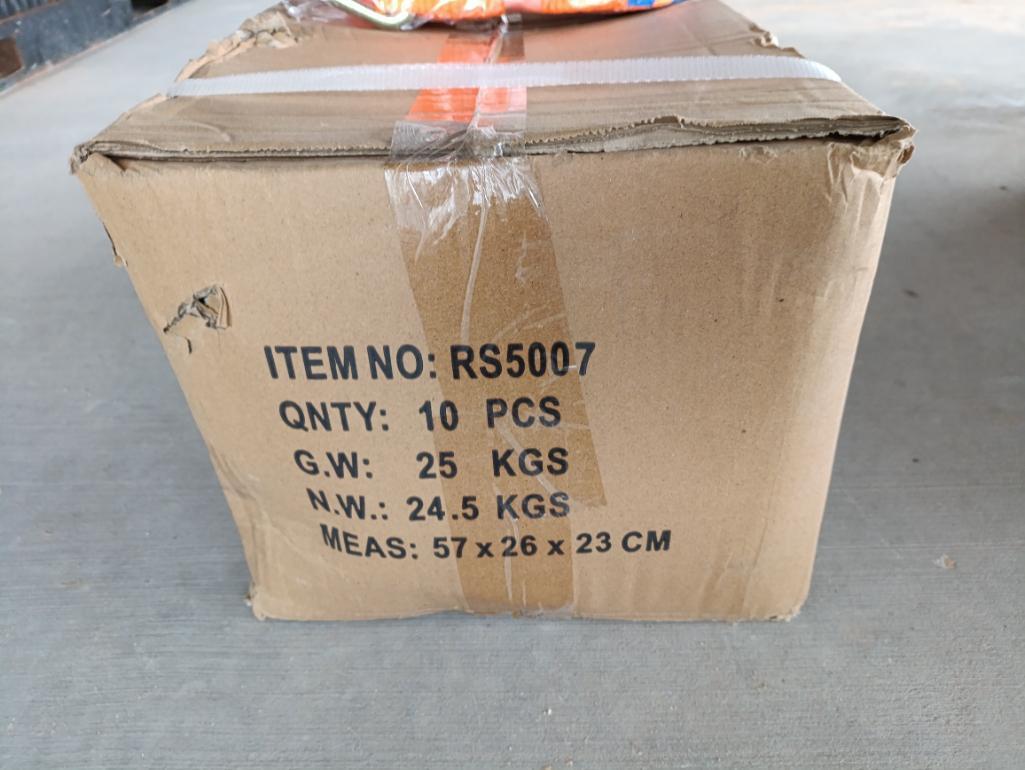 (10) Unused 2'' x 27FT Long Ratchet Straps