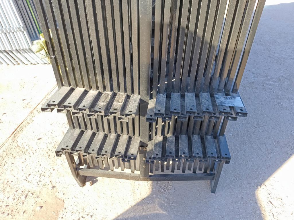 (24) Unused 10Ft Wrought Iron Fencing