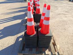 (50) Unused Safety Traffic Cones