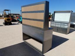Unused 62'' Work Bench Cabinet
