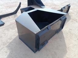 Unused 3/4'' CY. Concrete Placement Bucket