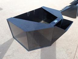 Unused 3/4'' CY. Concrete Placement Bucket