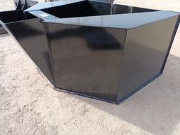Unused 3/4'' CY. Concrete Placement Bucket