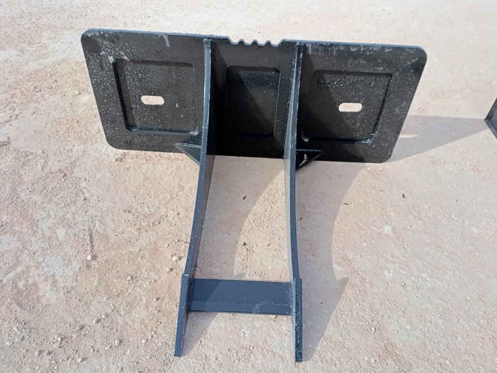 Unused Skid Steer Rock and Stump Digger