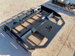 Unused 45'' Skid Steer Fork Frame V2 w/42'' Forks