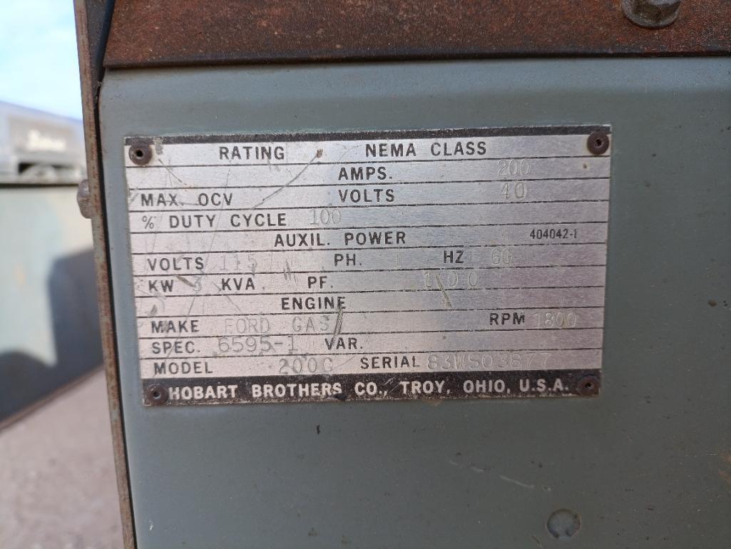 Hobart Mega-Arc 200-G Welder