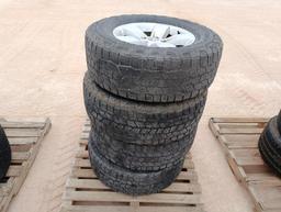 (4) Dodge Wheels w/Tires 265/70 R 17