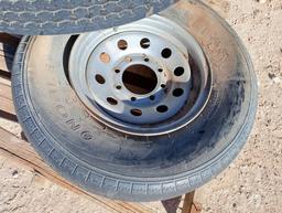 (2) R16 Trailer Wheels w/Tires