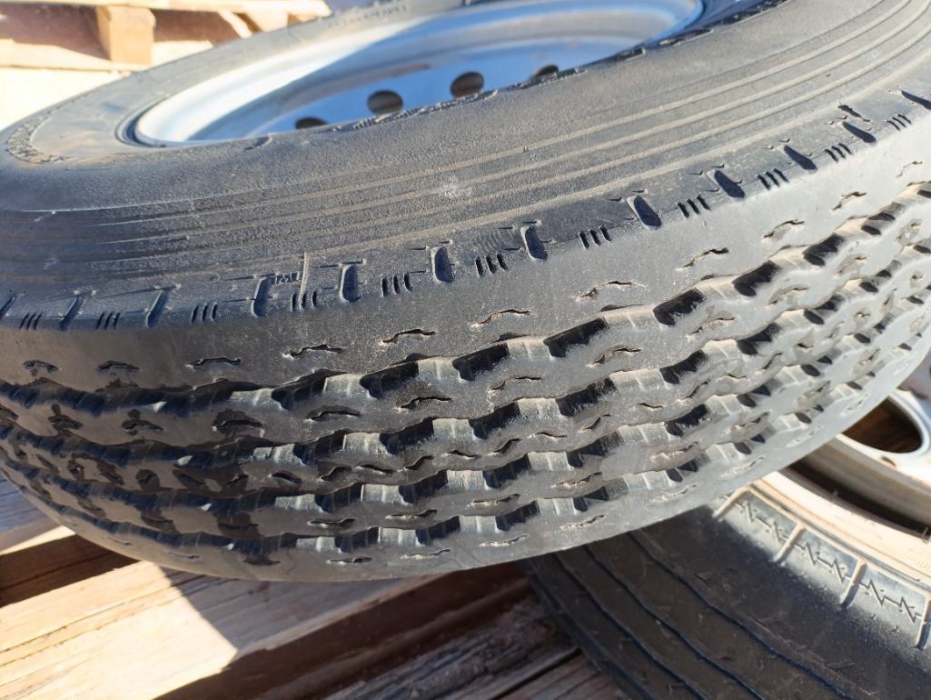 (2) R16 Trailer Wheels w/Tires