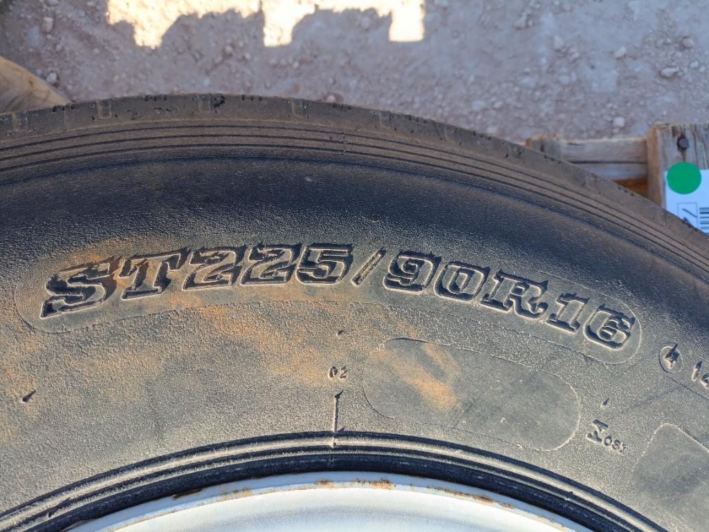 (2) R16 Trailer Wheels w/Tires