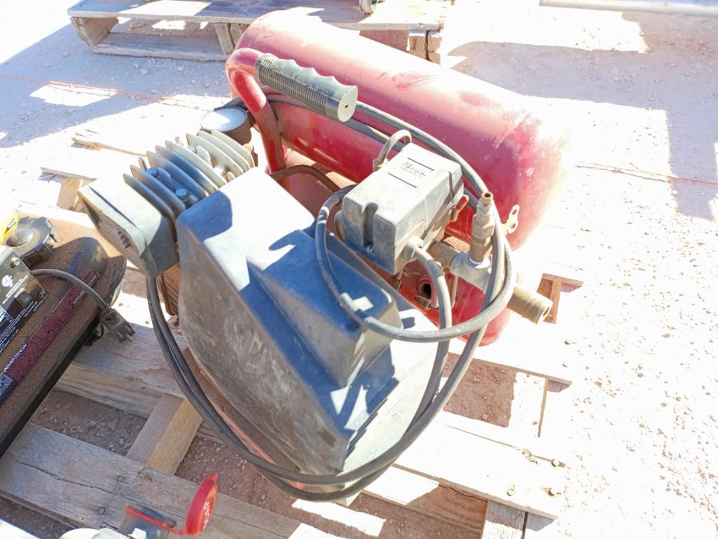 Master MH-80 Shop Heater, Air Compressor, Simpson Pressure Washer