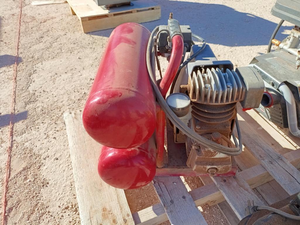 Master MH-80 Shop Heater, Air Compressor, Simpson Pressure Washer