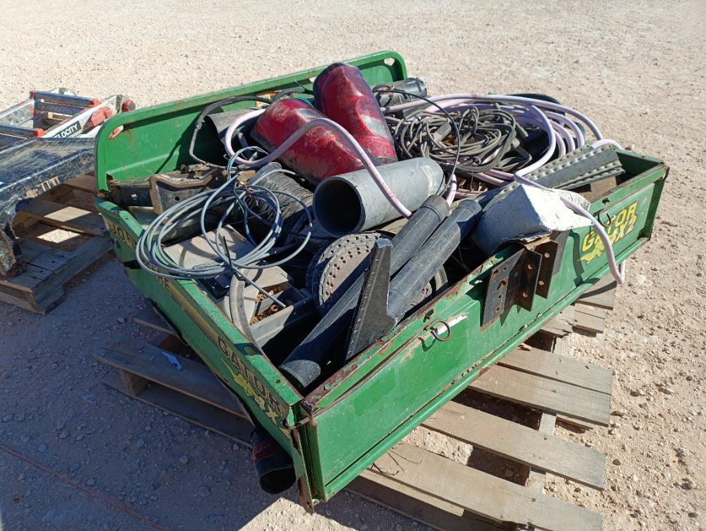 John Deere Gator Bed w/Misc Items