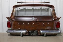 1957 Nash Rambler Custom Cross Country Station Wagon Rear End