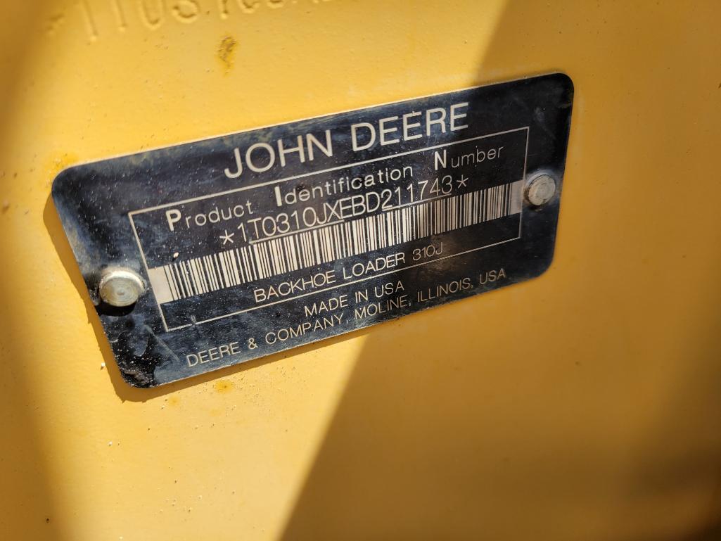 2012 John Deere 310J Backhoe
