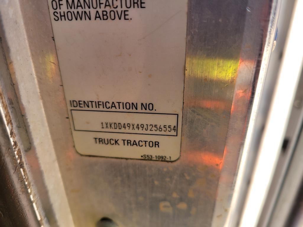 2009 Kenworth T800 Truck Tractor