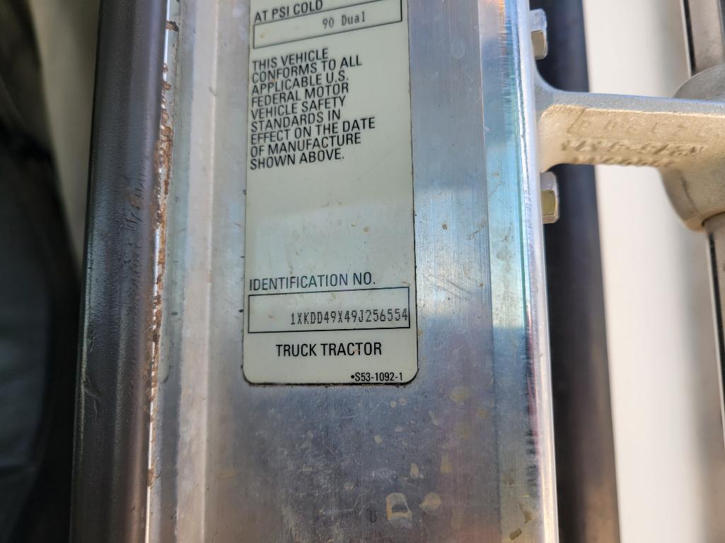 2009 Kenworth T800 Truck Tractor