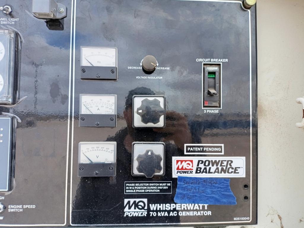 Whisperwatt DCA-70SSIU4F Portable Generator