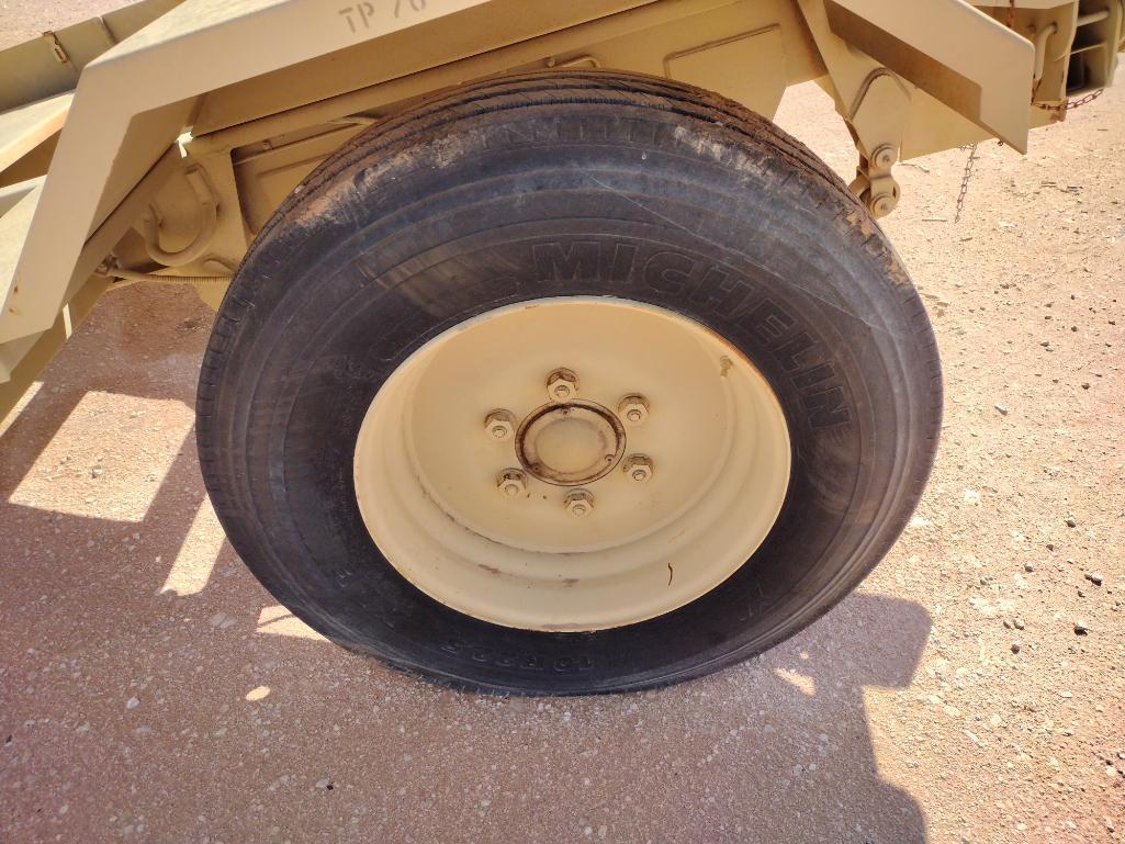 Single Axle Chassis Trailer