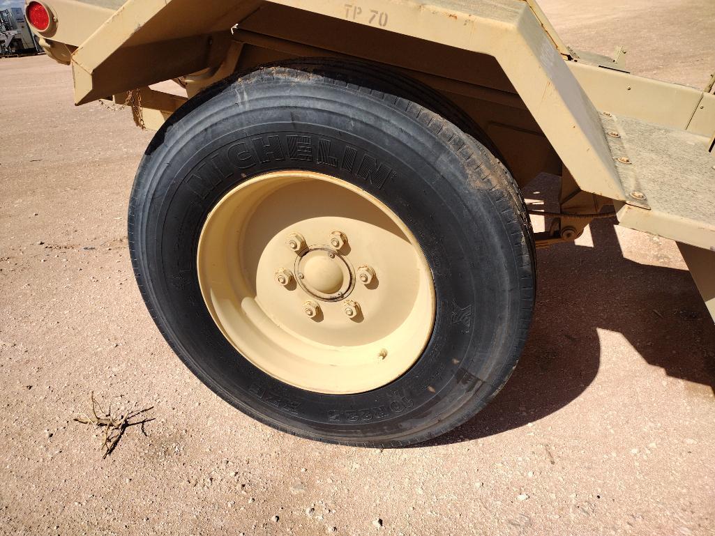 Single Axle Chassis Trailer
