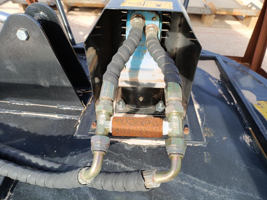 Unused Topcat BDRC-48 Adjustable Swing Mower ( Skid Steer Attachment )