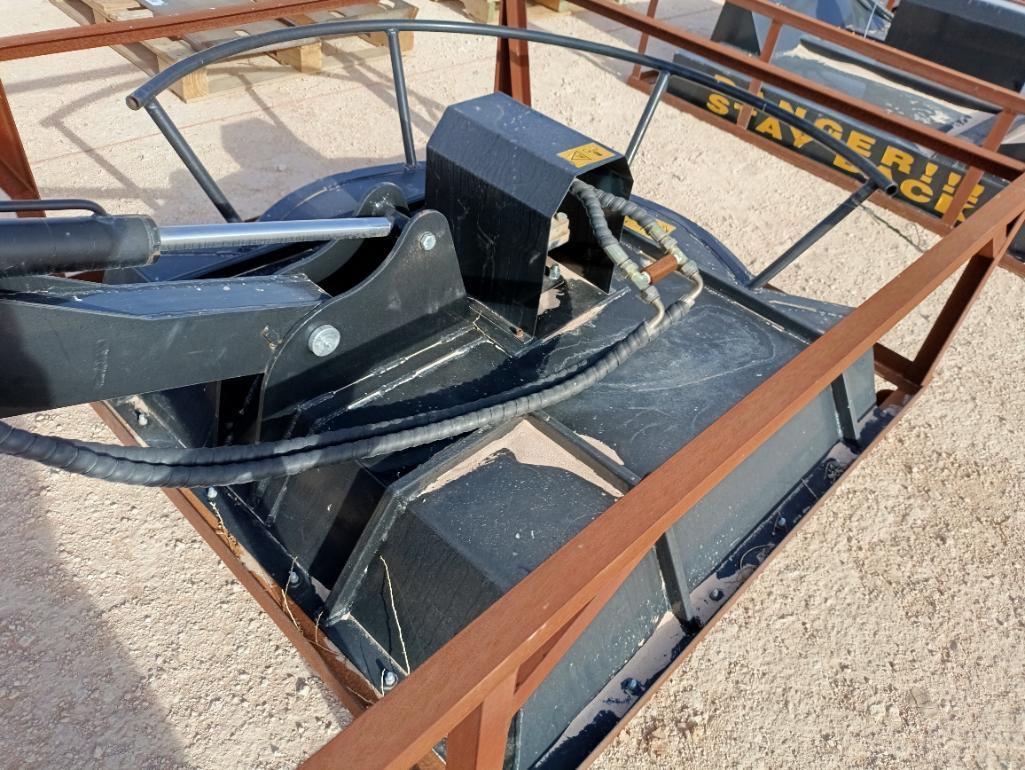 Unused Topcat BDRC-48 Adjustable Swing Mower ( Skid Steer Attachment )