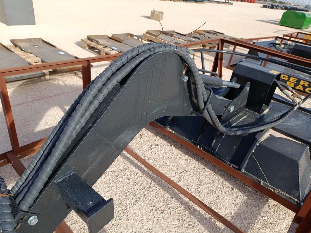 Unused Topcat BDRC-48 Adjustable Swing Mower ( Skid Steer Attachment )