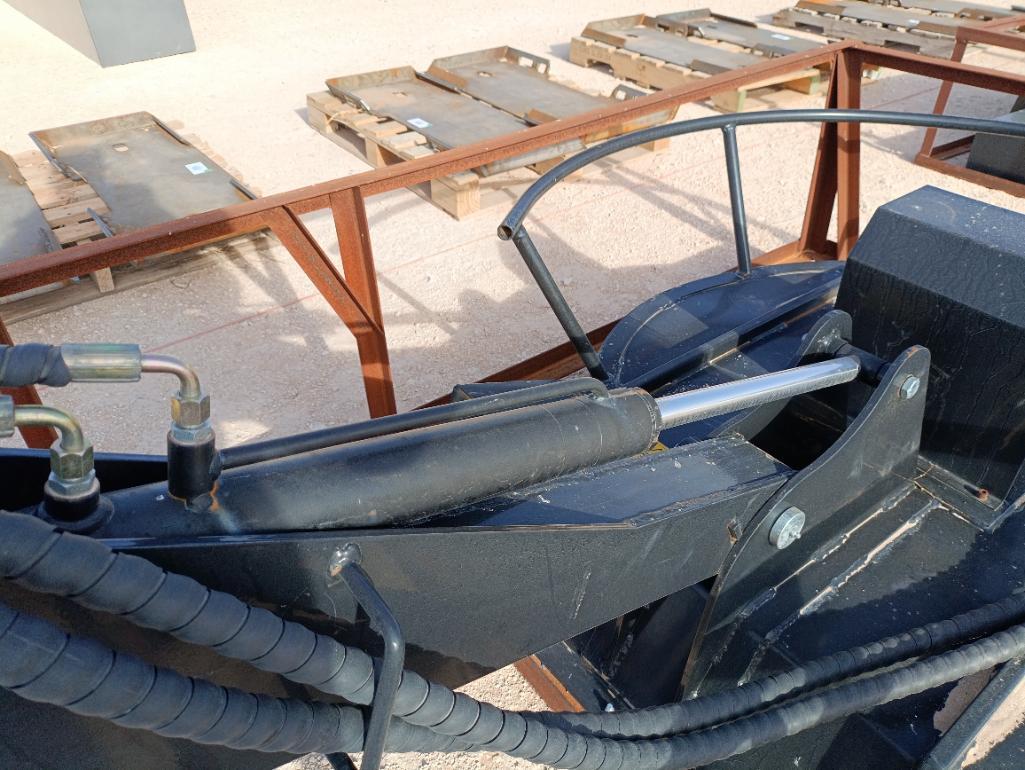Unused Topcat BDRC-48 Adjustable Swing Mower ( Skid Steer Attachment )