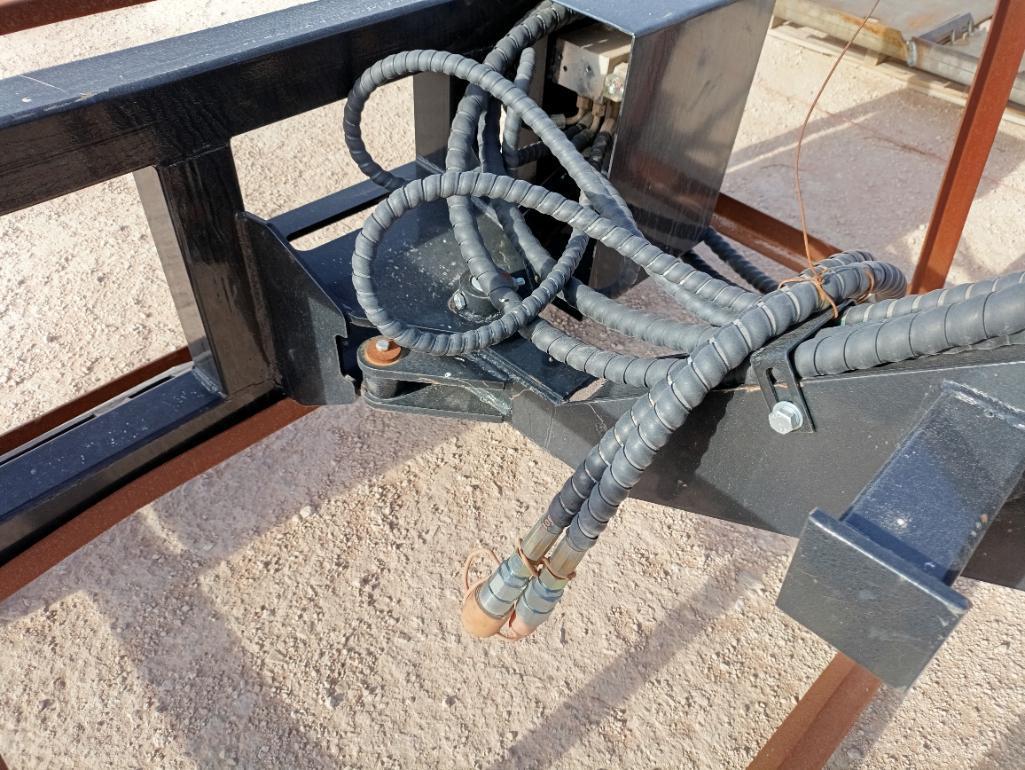 Unused Topcat BDRC-48 Adjustable Swing Mower ( Skid Steer Attachment )