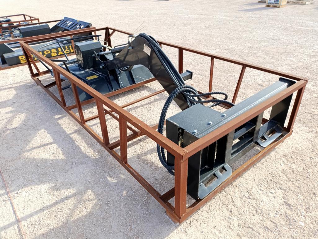 Unused Topcat BDRC-48 Adjustable Swing Mower ( Skid Steer Attachment )