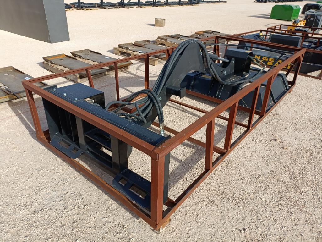 Unused Topcat BDRC-48 Adjustable Swing Mower ( Skid Steer Attachment )
