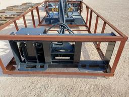 Unused Topcat BDRC-48 Adjustable Swing Mower ( Skid Steer Attachment )