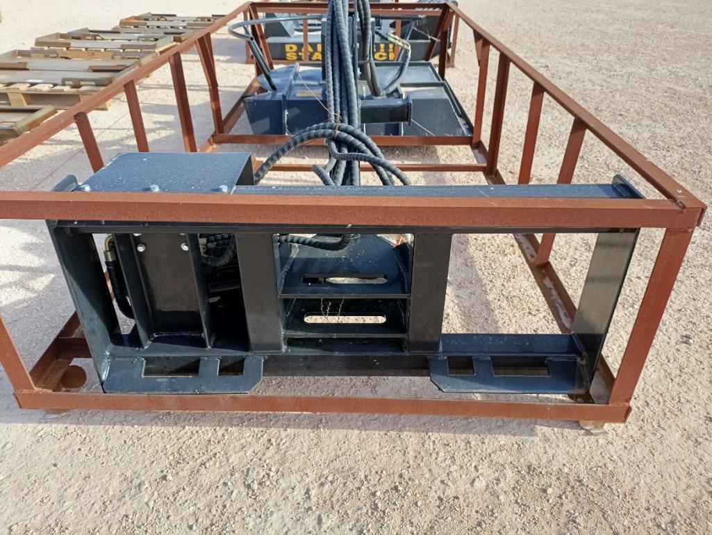 Unused Topcat BDRC-48 Adjustable Swing Mower ( Skid Steer Attachment )