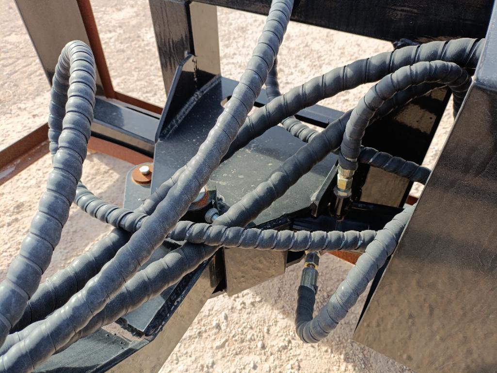 Unused Topcat BDRC-48 Adjustable Swing Mower ( Skid Steer Attachment )