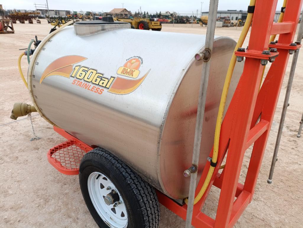 Unused Pull Behind Vineyard Sprayer
