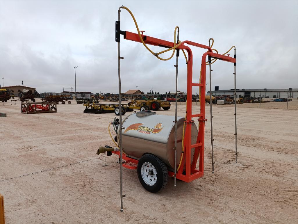Unused Pull Behind Vineyard Sprayer