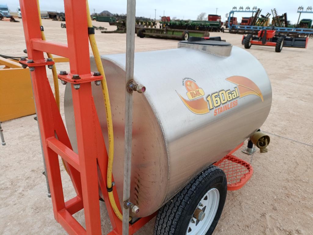 Unused Pull Behind Vineyard Sprayer