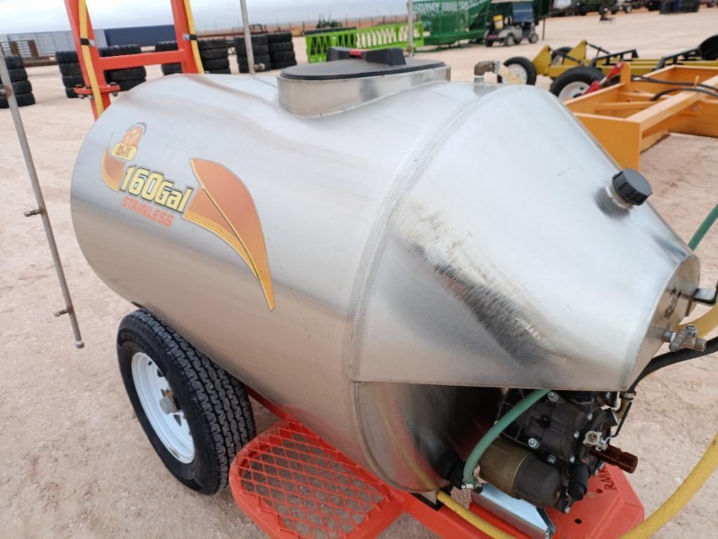 Unused Pull Behind Vineyard Sprayer
