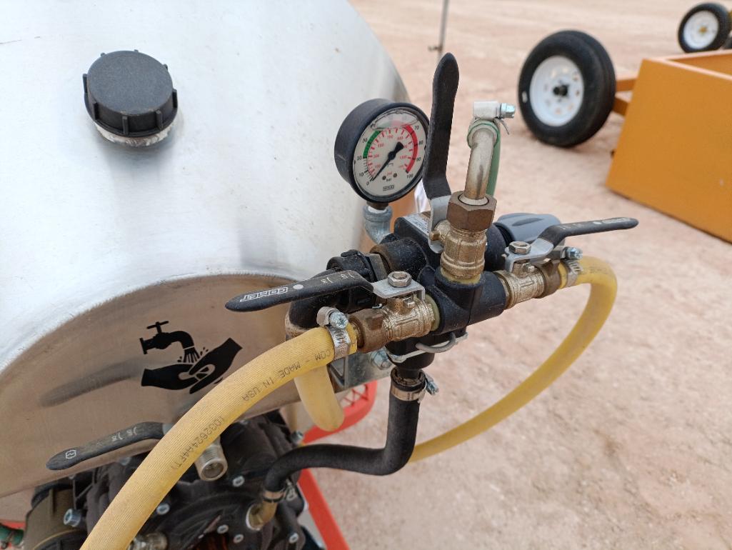 Unused Pull Behind Vineyard Sprayer