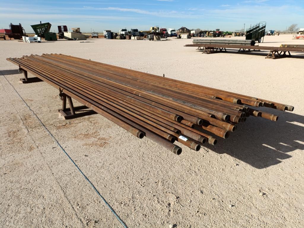 Approx (45) Joints of 2 7/8'' Plastic Lined Steel Pipe
