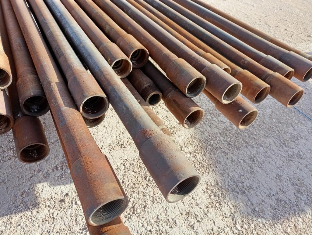 Approx (45) Joints of 2 7/8'' Plastic Lined Steel Pipe
