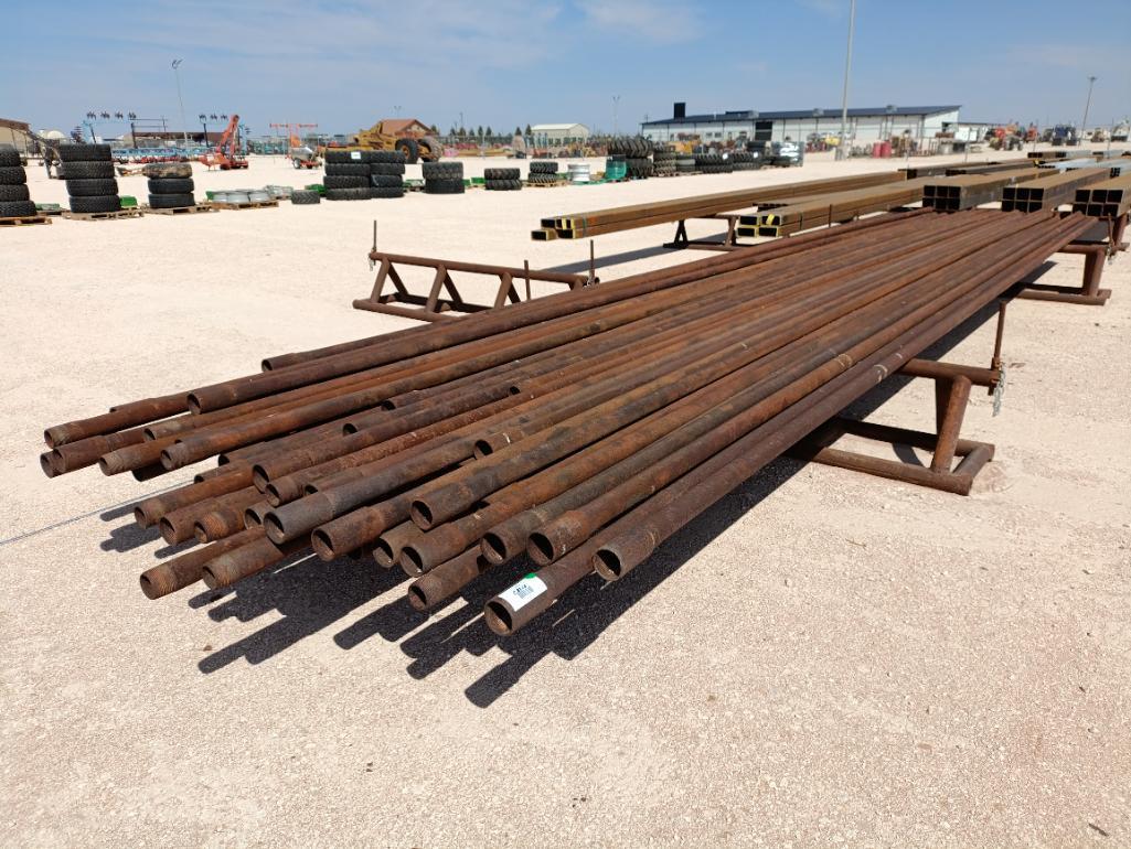 Approx (47) Joints of 2 3/8'' Steel Pipe