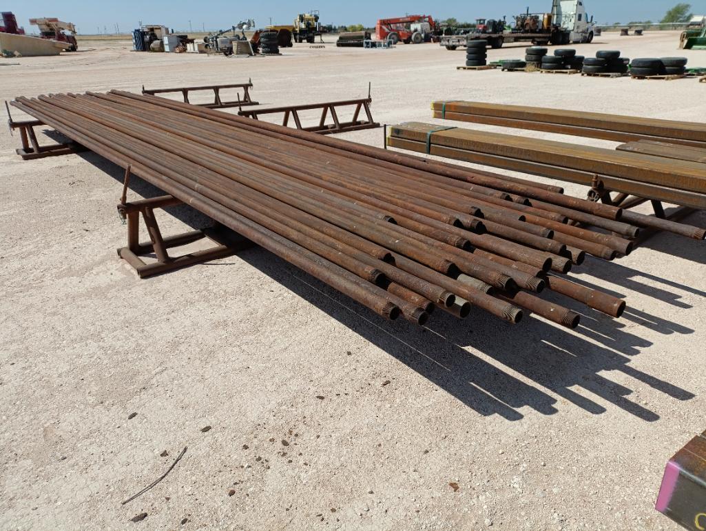 Approx (47) Joints of 2 3/8'' Steel Pipe