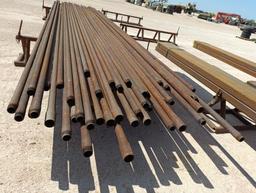 Approx (47) Joints of 2 3/8'' Steel Pipe