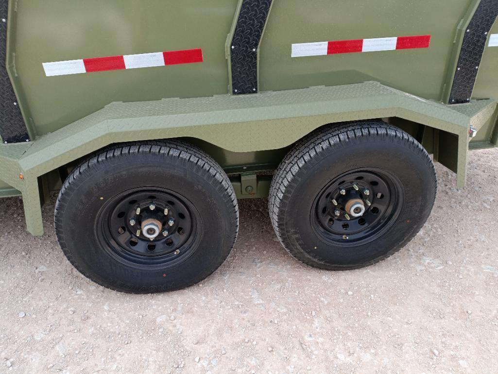Unused 2025 Gitesa 16Ft Gooseneck Dump Trailer