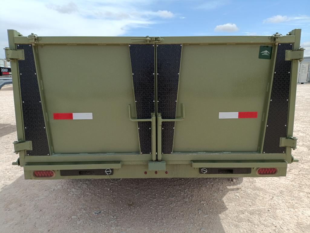 Unused 2025 Gitesa 16Ft Gooseneck Dump Trailer