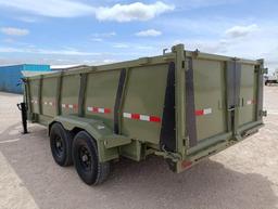 Unused 2025 Gitesa 16Ft Gooseneck Dump Trailer